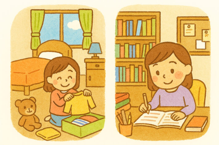 子育てにおける「子ども部屋」のメリット
